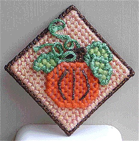 plastic canvas pumpkin|plastic canvas pumpkin pins.